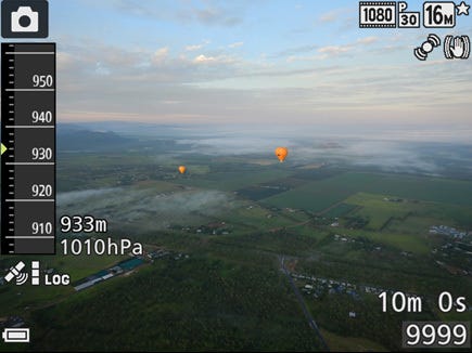 Onboard GPS, eCompass, Altimeter and more